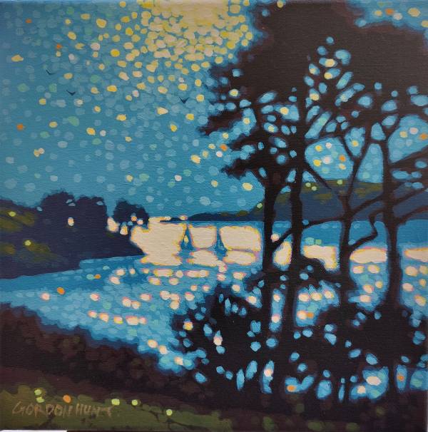 - Acrylic on Canvas, Painting by Gordon Hunt, measuring 30 x 30 cm (H x W) £360